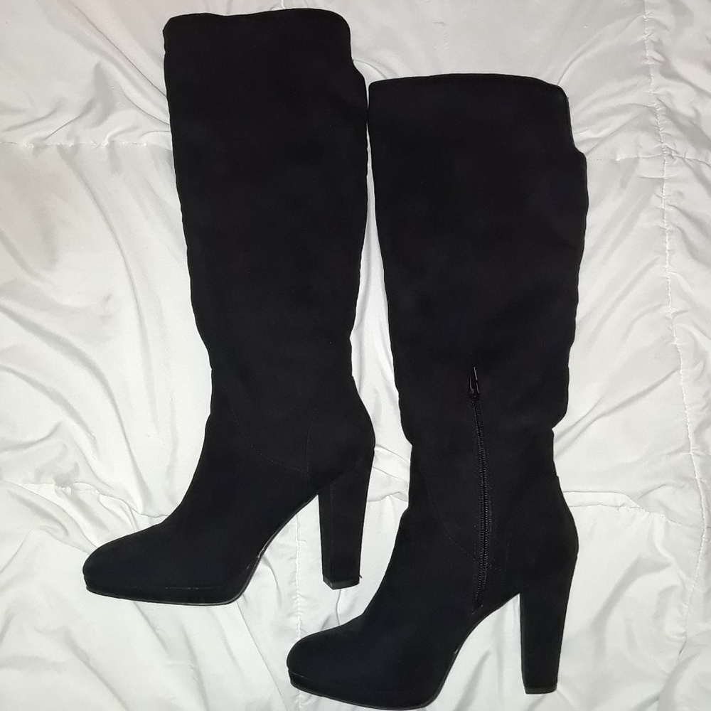 high knee boots